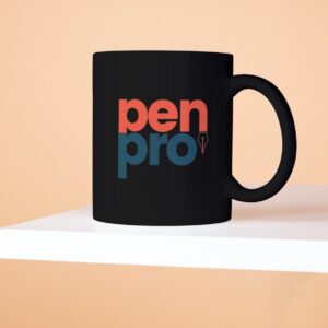 Mug 'PenPro' Warna Hitam