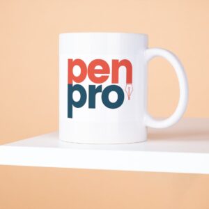 Mug 'PenPro' Warna Putih